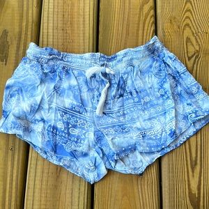 BLUE OCEAN DRIVE SHORTS SIZE MEDIUM